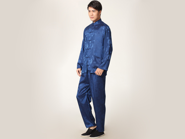 Tai Chi Clothing Long-sleeve Casual Style Linen Suit